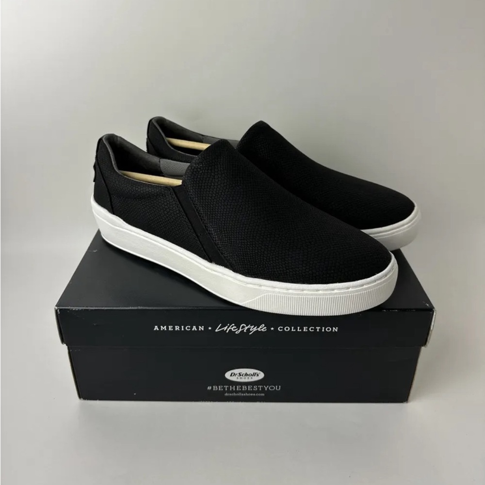Dr. Scholl's Do It Right Slip On Sneaker Shoes Size 11M -Black-